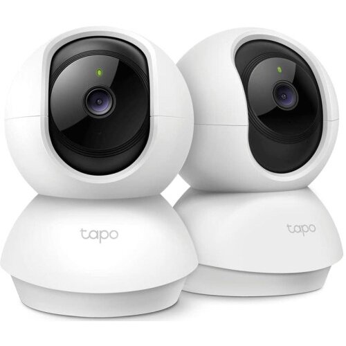 Tp-link Tapo C200P2 FHD dnevna/nočna Pan/Tilt Wi-Fi bela Ai elektronska varu&amp;scaron;ka nadzorna kamera 2 kom Slike