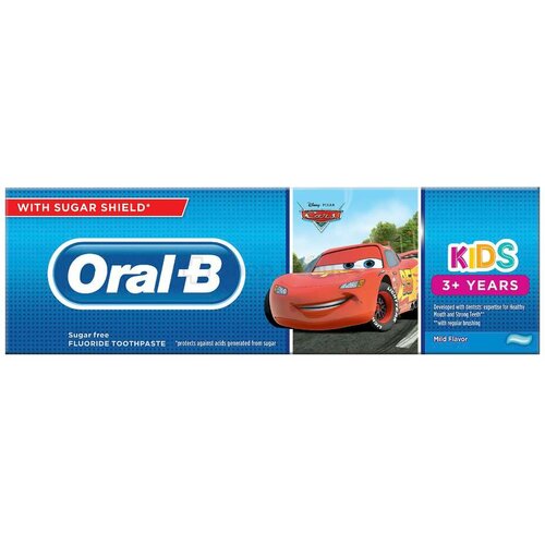 Oral-b stages frozen&cars pasta za zube, od 3 do 5 godina, 75ml Slike