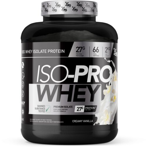 Basic Supplements iso-pro whey 2kg – izolovani protein visokog kvaliteta - vanila krem Cene