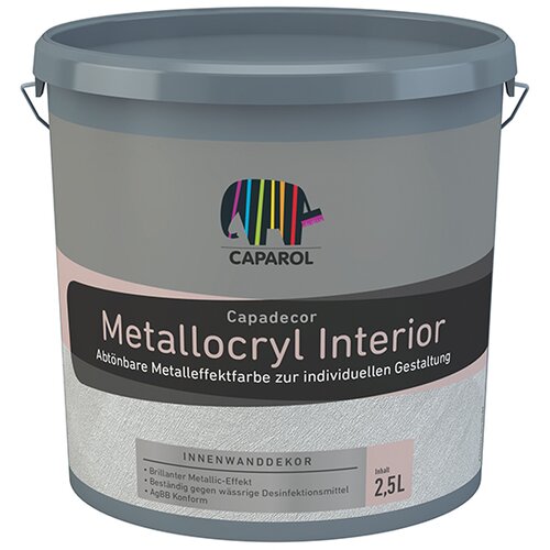  CAPADECOR METALLOCRYL INTERIOR 2.5L CAPAROL Cijene