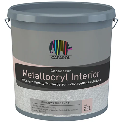  CAPADECOR METALLOCRYL INTERIOR 2.5L CAPAROL