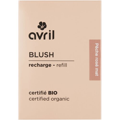 Avril Blush Refill - P&ecirc;che ros&eacute; mat Cene