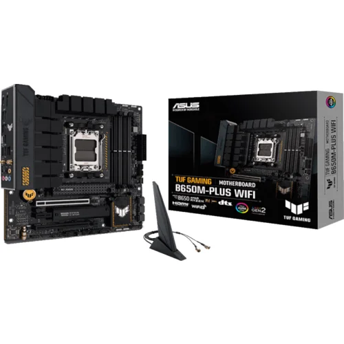 Asus TUF GAMING B650M-PLUS WIFI AMD B650 Socket AM5 micro ATX