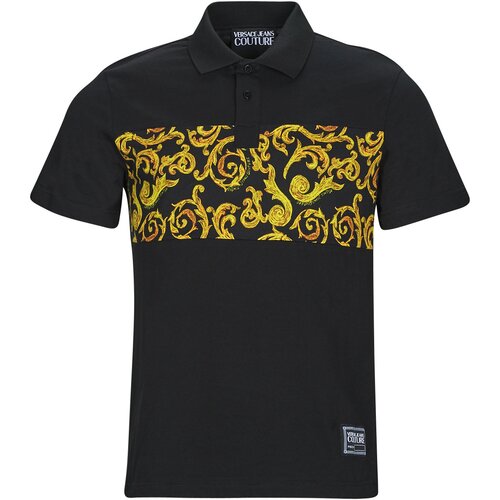 Versace Jeans Couture Polo majice kratki rokavi GAG627-899 Črna Cene