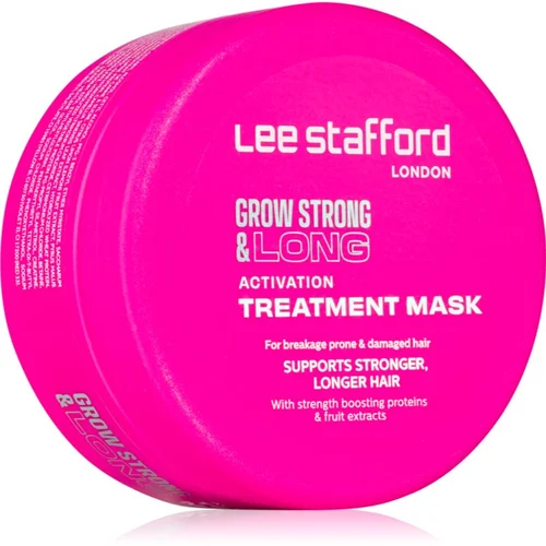 Lee Stafford Grow Strong & Long Activation Treatment Mask maska za kosu protiv pucanja kose 200 ml