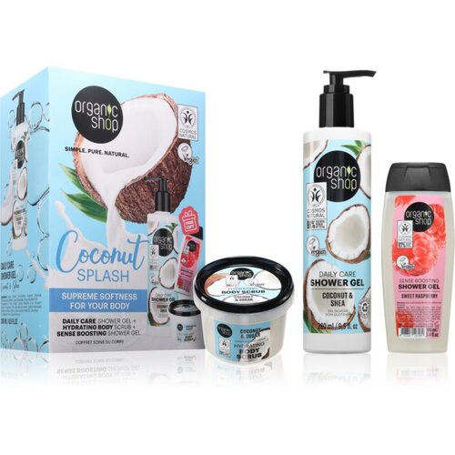 Organic Shop Coconut Splash darilni set za telo Slike