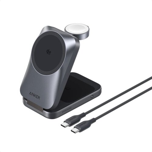 Anker Prime 3-in-1 Wireless Charging Station, Black Slike