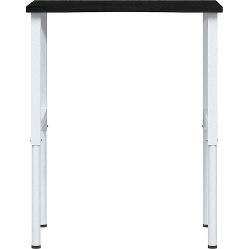  Radni stol tamnosmeđi 80x60x(71,5-98) cm masivno drvo hrast Slike