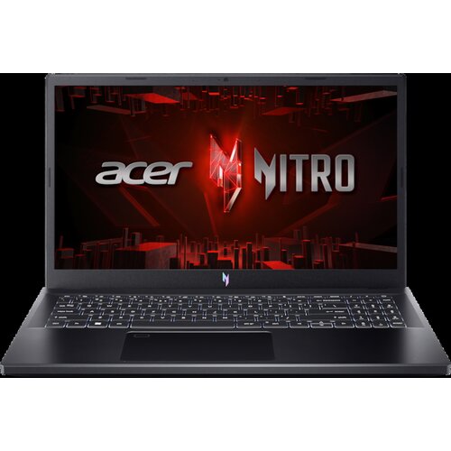 Acer laptop nitro 5 ANV15-51 15.6 fhd ips i5-13420H 8GB 512GB ssd gf rtx 2050 4GB fpr backlit crna Cene