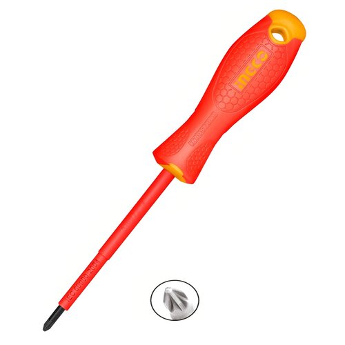  Odvijač VDE izolirani križni PH2 &amp;times; 100 HISD81PH2100 INGCO Slike