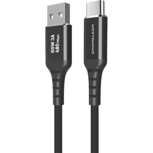 Chameleon Podatkovni in polnilni kabel USB na USB-C kabel, 480 Mbps, 60W (30 cm) Slike