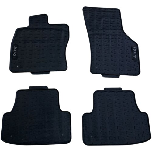 Schweizer Tipske gumene patosnice za Audi A4 B6 B7 2001 2007, Crne Cene