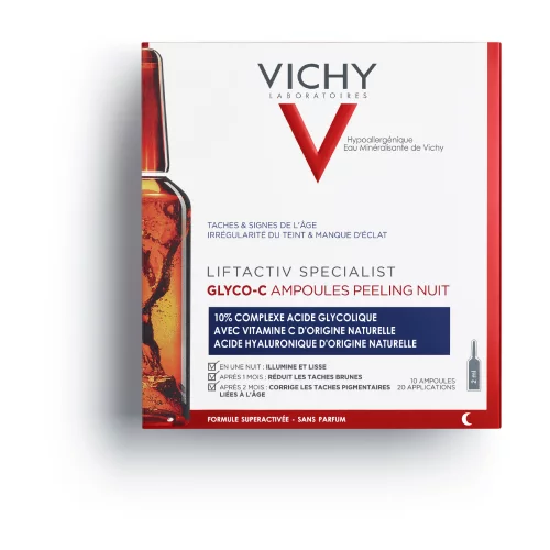 Vichy Liftactiv Specialist Glyco-C, ampule za nočni piling