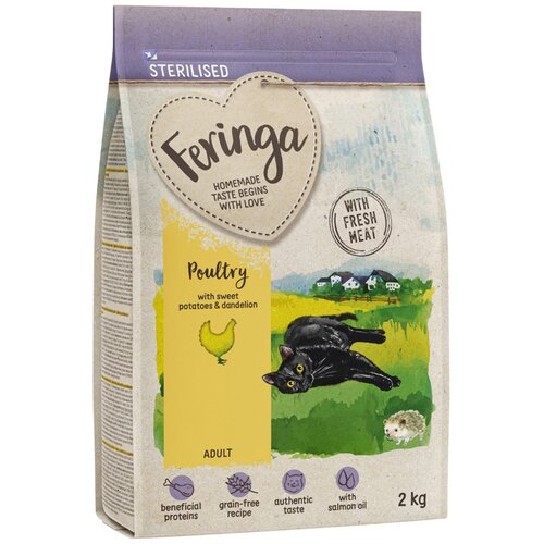 Feringa Adult Sterilised perutnina - Varčno pakiranje: 10 kg (5 x 2 kg) Cene