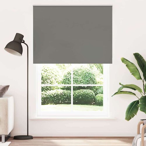 vidaXL Rolo zavjesa Blackout siva 155x230 cm Širina tkanine 151,6 cm Cijene
