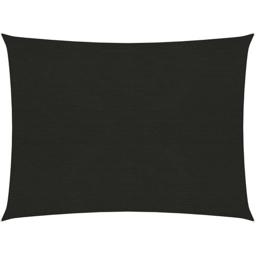  Jedro za za&amp;scaron;titu od sunca 160 g/m&amp;sup2; crno 2 x 3 m HDPE Slike