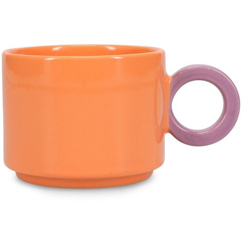 ONA Oranžna skodelica iz kamenine 280 ml Lou &ndash; Cene