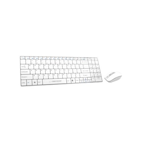  Tastatura i miš wireless ULTRASLIM ESPERANZA LIBERTY, white, USA layout, EK122W Cijene