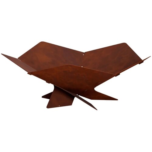  Kamin Rđa 53 x 53 x 18 5 cm Otporni čelik - Otporni čelik Cijene