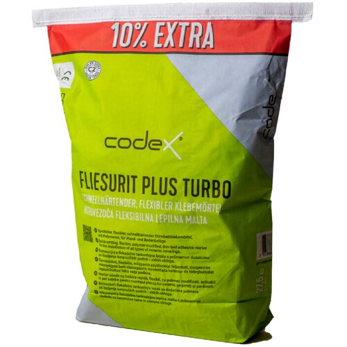 UZIN Hitrovezoča lepilna malta Codex Fliesurit Plus Turbo (27.5 kg) Slike