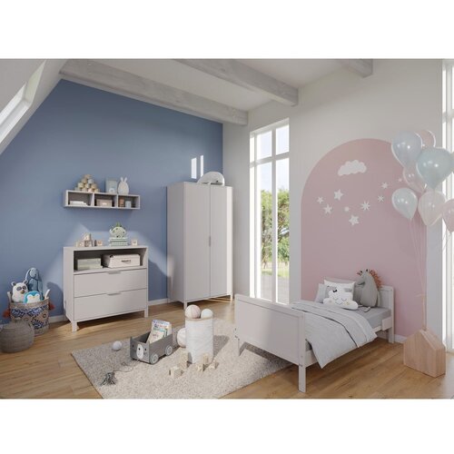 Germania Kremno bela otro&amp;scaron;ka garderobna omara 89x180x54 cm Alkmaar &amp;ndash; Slike