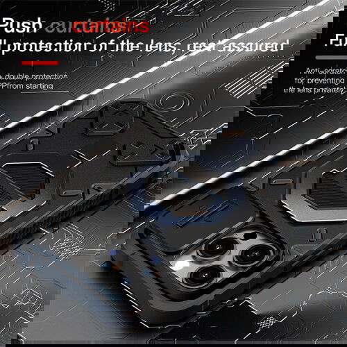  Maska za iPhone 14 Pro Max Bibercas Matrix crna Cene