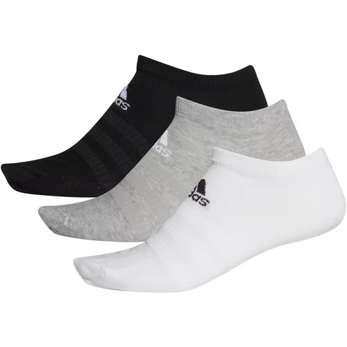 Adidas Nizke nogavice Light Low 3PP - črna/siva/bela Sortirano