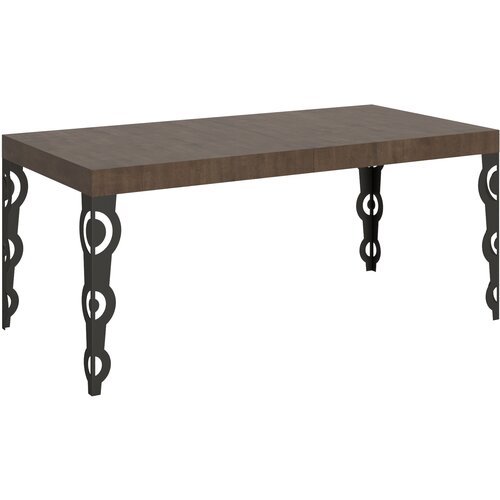 Itamoby &amp;nbsp; Karamay (90x180/440 cm) - oreh, barva nog: antracit - raztegljiva jedilna miza, (20842569) Slike