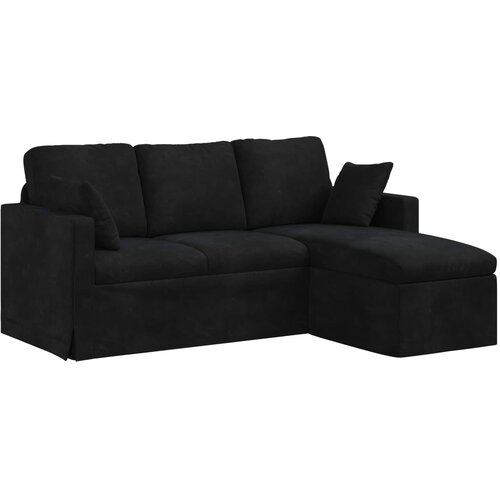 SOFA Crna 178 x 134 x 80 cm Bar&amp;scaron;un Slike