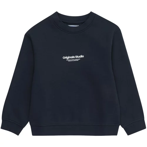 Jack & Jones Sweater majica 'VESTERBRO' noćno plava / bijela