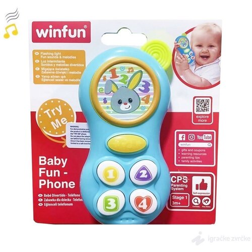 Winfun muzički telefon za bebe Slike