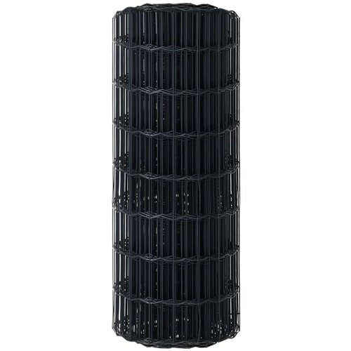 VidaXL Euro Ograda Siva 0.6x25 m Čelik Slike