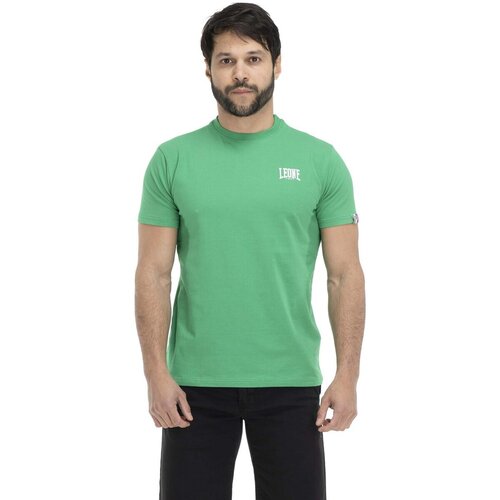 Leone 1947 Majice s kratkimi rokavi Man T-Shirt Short Sleeves Small Logo Zelena Cene