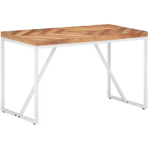  Jedilna miza 120x60x76 cm trakacijev in mangov les