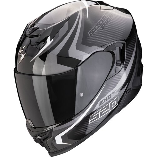 Scorpion Exo-520 evo air terra black-silver-white Cene