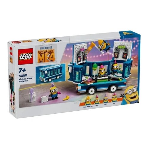 Lego minions music party bus ( LE75581 ) Slike