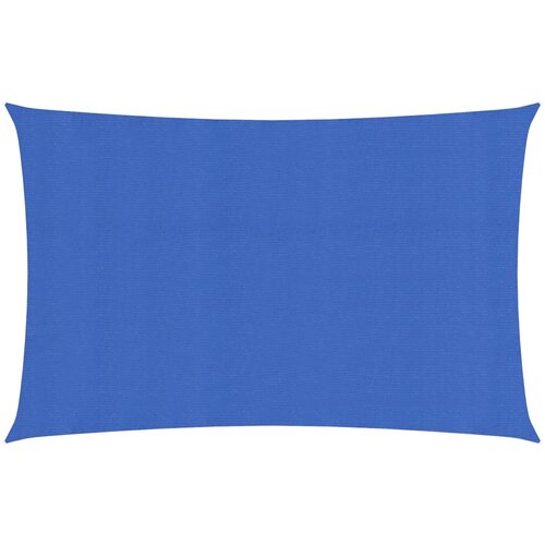 vidaXL Senčno jadro 160 g/m² modro 2x5 m HDPE Cene