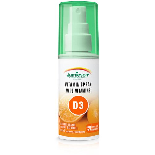 Jamieson vitamin D3 oralni sprej 1000 iu – podrška zdravlju kostiju i imunitetu Cene