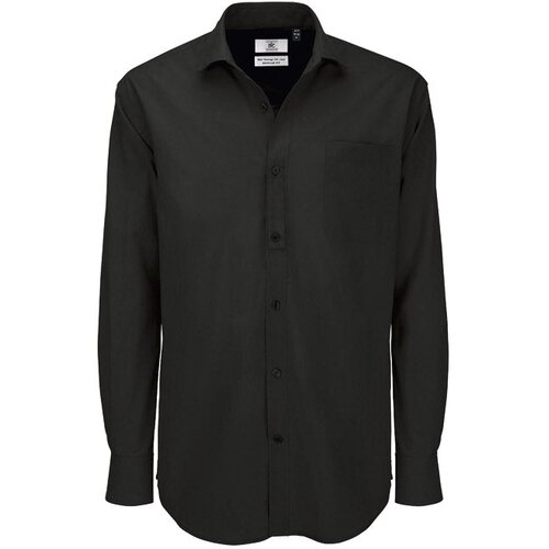  KO&Scaron;ULJA MU&Scaron;KA DUGI RUKAVI B&C HERITAGE 125G CRNA 2XL Cene