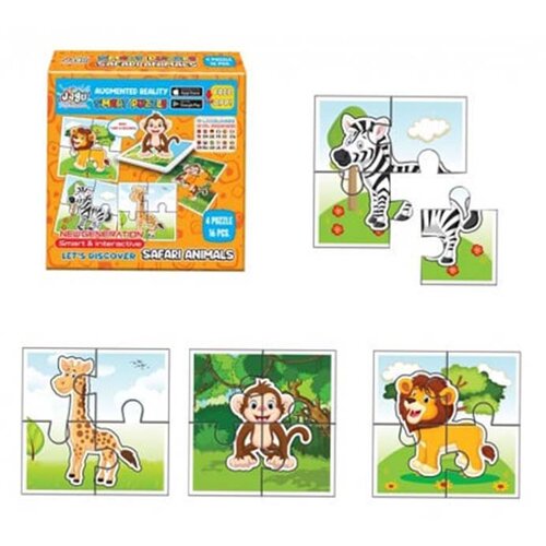 Akar Jagu toys Puzle Mini Safari Jagu 16 delova 391853 Cene