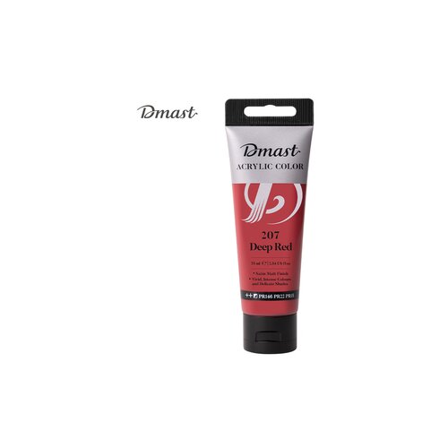 Deli AKRILNA BOJA DMAST PEBEO 75ml 207 DEEP RED EC330-DR Cene