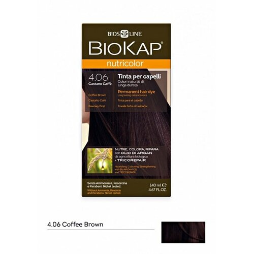 Biokap farba za kosu 4.06 Coffee Brown Cene