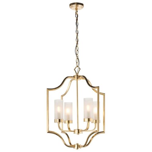  Endon 81914 - Luster na lancu EDREA 4xE14/6W/230V mesing Cene