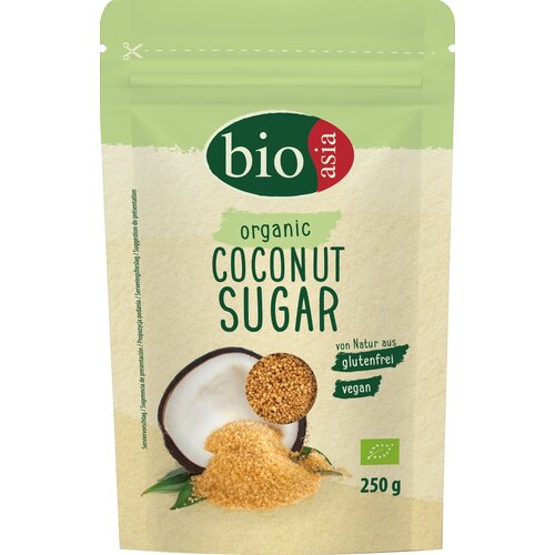 Bioasia Bio sladkor iz kokosovih cvetov - 250 g Slike