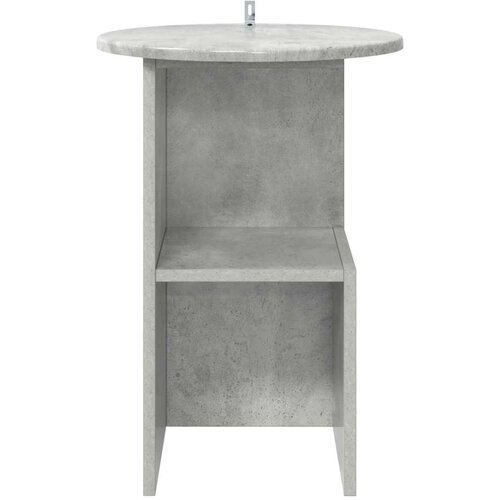  Bocni stol Betonska siva &Oslash; 39 5 x 55 cm Konstruirano drvo - Betonska siva Cijene