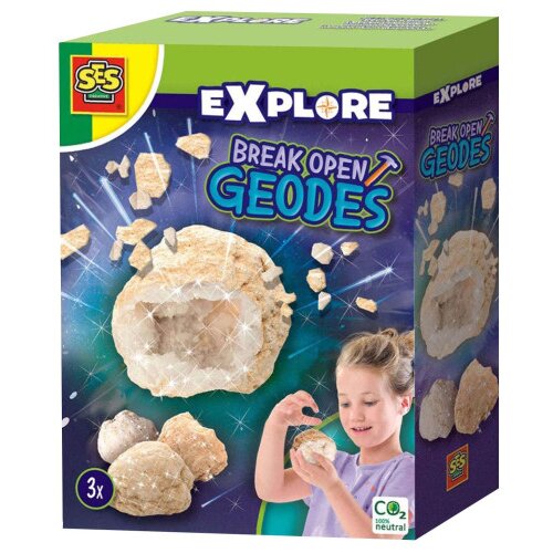 Ses Igračka kreativni set razbijanje geoda 25079 Slike