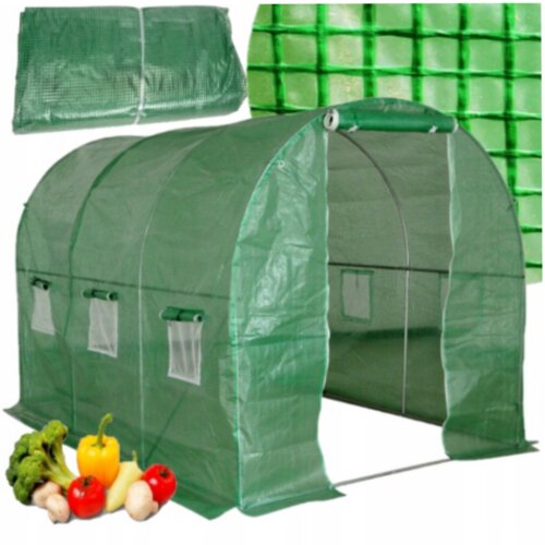 Lean_Toys Vrtni Rastlinjak 2x3 6m2 Zelena Cene