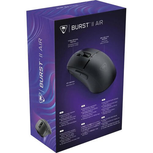 Turtle Beach Burst II Air brezžična mi&scaron;ka črne barve za PC Cene