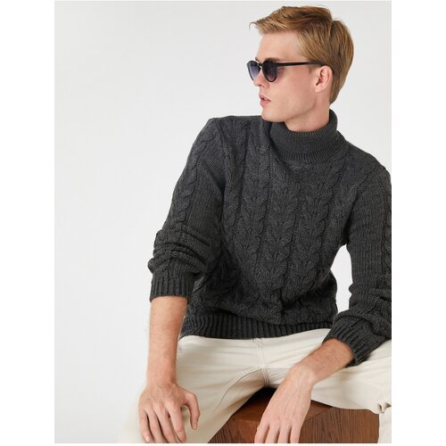 Koton Sweater - Gray - Relaxed fit Slike