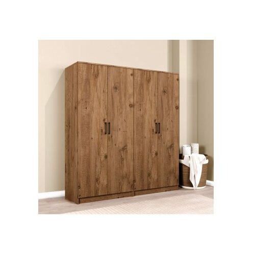 Hanah home Ormar Kardelen 1600-115, 160x180x51.8 cm, , Smeđa Cene